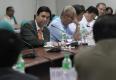 Sen. Ralph G. Recto, chair of the Senate Committee on Government Corporations and Public Enterprises, conducts hearing on two proposed measures increasing the pension of Social Security System (SSS) members and creating the Philippine Horseracing Authority. (Photos by Alex Nuevaespana of PRIB)